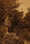 Edward S. Curtis "In the Forest Quinault"