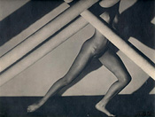 Composition (nude with crossed poles), 1929 