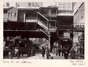 42nd Street El Station